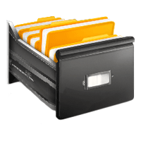 Save Money and Office Space With Sound Computers's Document Management System files in a cabinet